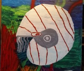 Nautilus 100x70cm 2024