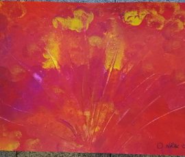 Feuer 50x70cm 2024